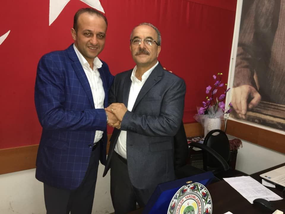 YENİ DERNEK BAŞKANI NURETTİN ÇANKILINÇ GÖREVİ DEVRALMIŞTIR 