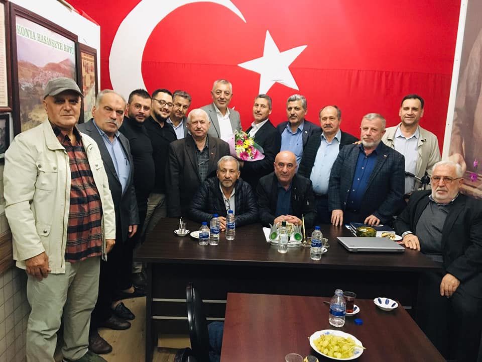 Bu Haftaki Dernek istişare toplantımıza Kurucu üyesi olduğumuz, Konyalılar Federasyonu (KONFED) Genel Başkanı Sayın Yusuf DEVEBACAK ve Yönetim Kurulu  katılmışlardır. 