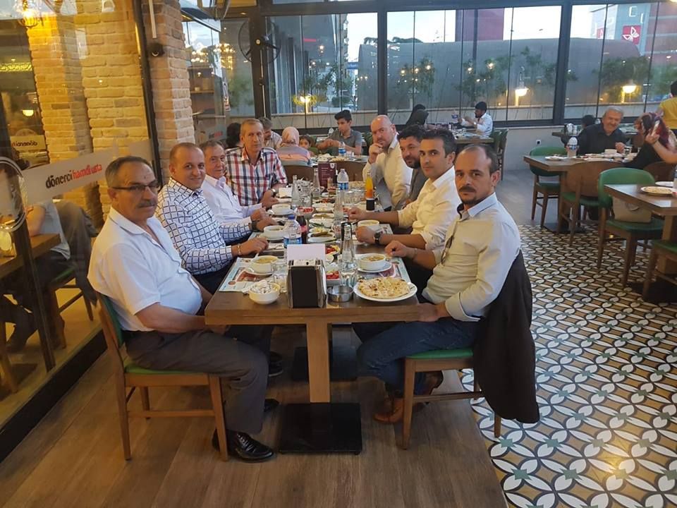DENİZLİ'DE İŞ ADAMI BÜYÜĞÜMÜZ HÜSEYİN ÇETİNKAYA  ABİMİZİN İFTAR YEMEĞİNE KATILDIK. 