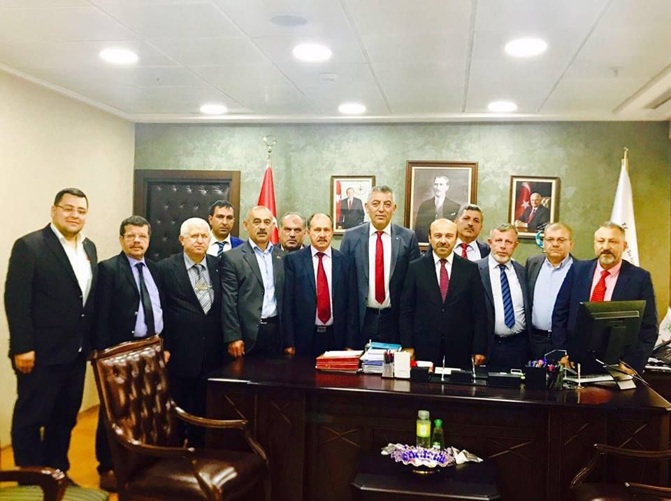 ORMAN VE SU İŞLERİ BAKAN YRD. SN. HARUN TÜFENÇİ'Yİ MAKAMINDA ZİYARET ETTİK 