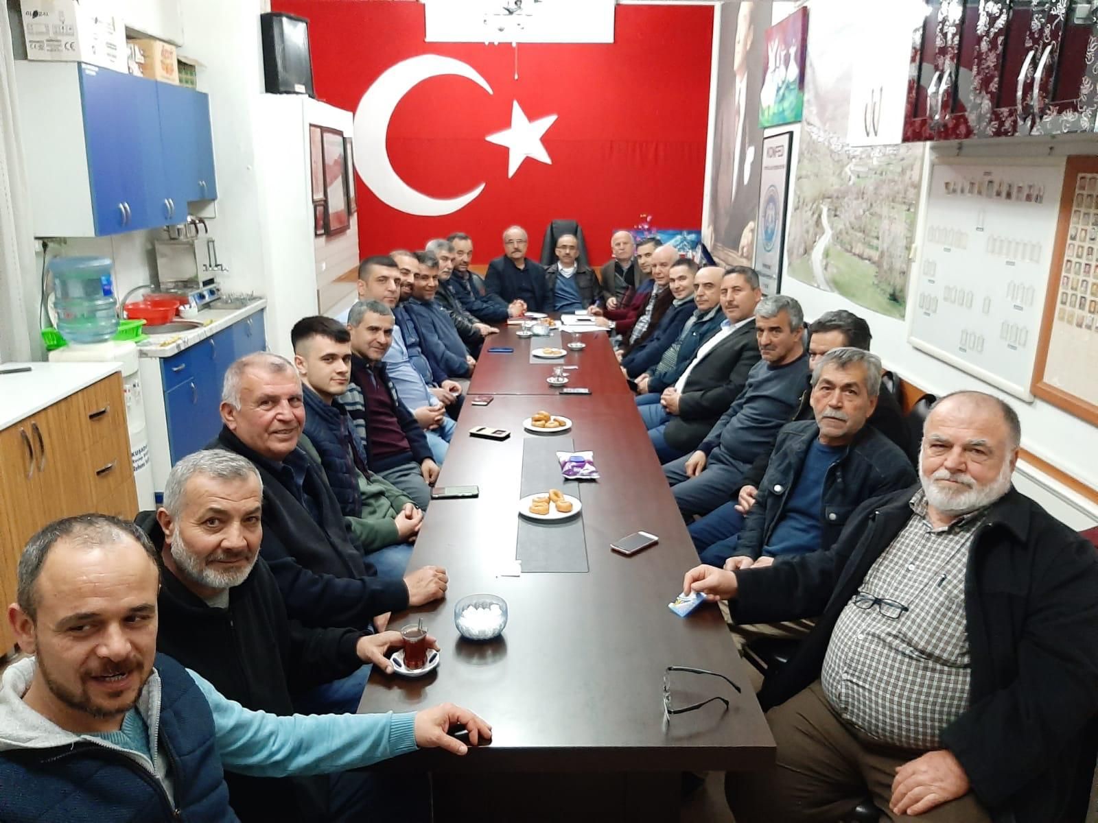 ÇARŞAMBA DERNEK TOPLANTIMIZI GERÇEKLEŞTİRDİK. 