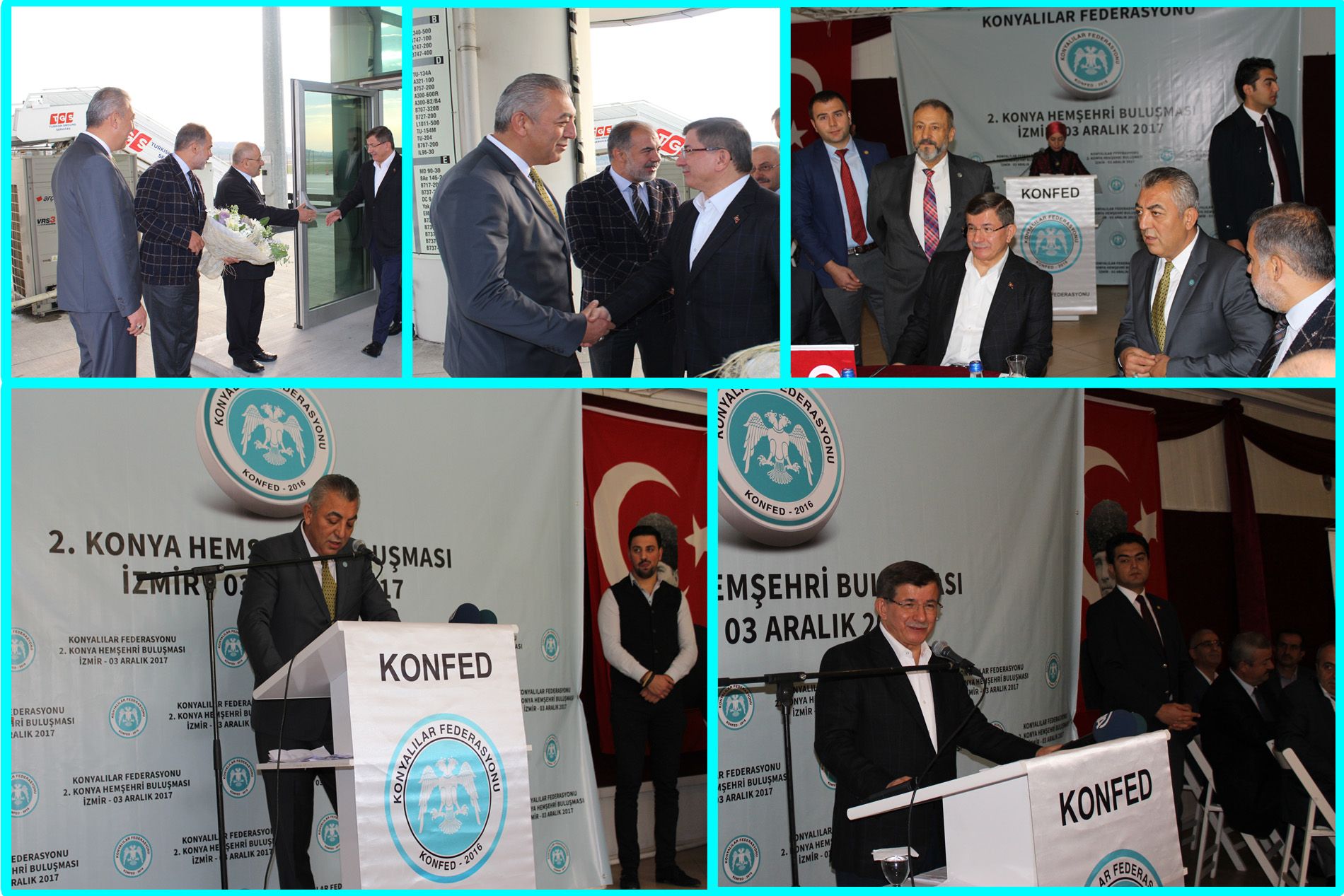 Türkiye Cumhuriyeti 26. Başbakanı Ahmet Davutoğlu hocamız, 2.Konya Hemşehri Buluşmasına Katılımıyla Gerçekleşmiştir. 