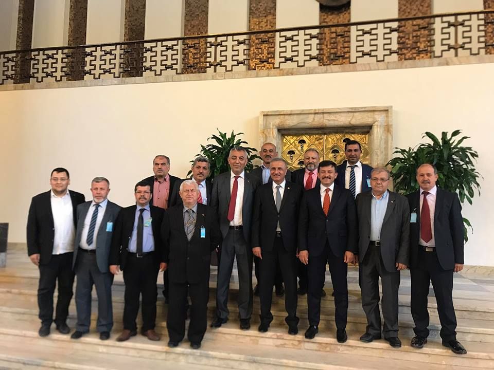 MİLLETVEKİLİ SN. ABDULLAH BAŞÇI VE İZMİR MİLLETVEKİLİ SN. HAMZA DAĞ'I TBMM KULİSİNDE ZİYARET ETTİK 